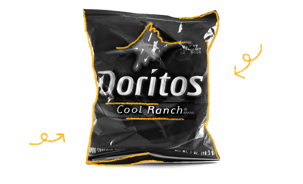 doritos flavors timeline