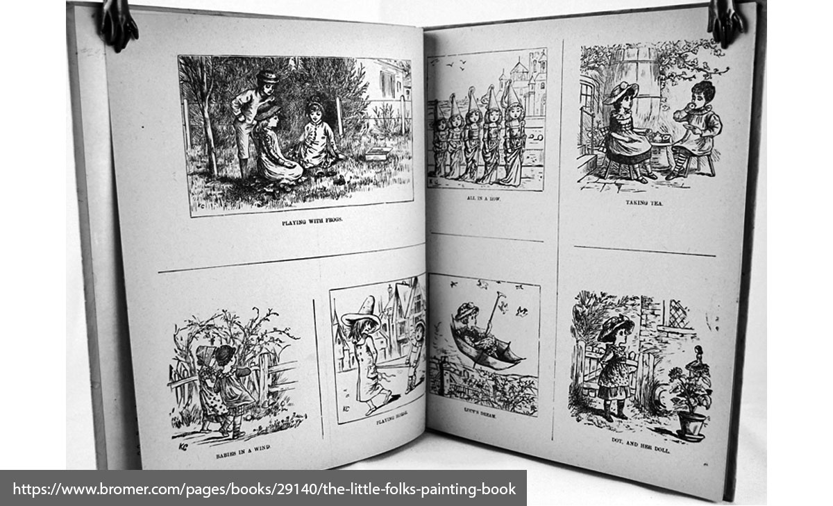 The History of Coloring Books