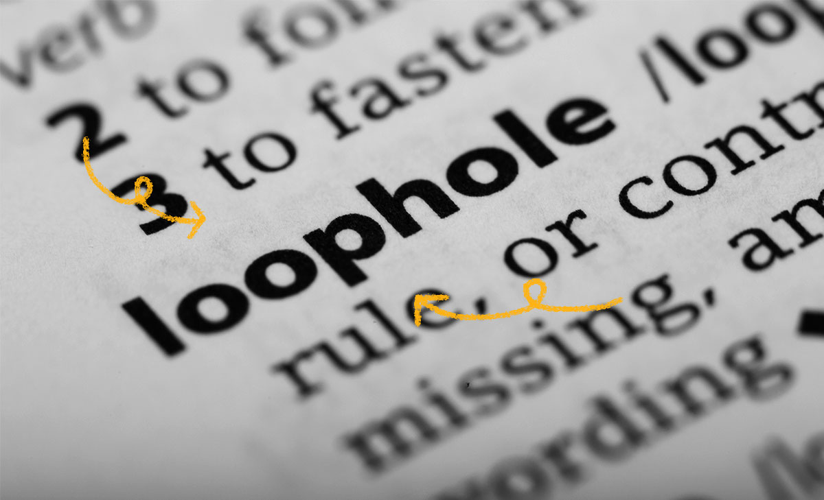 The History of the Word Loophole