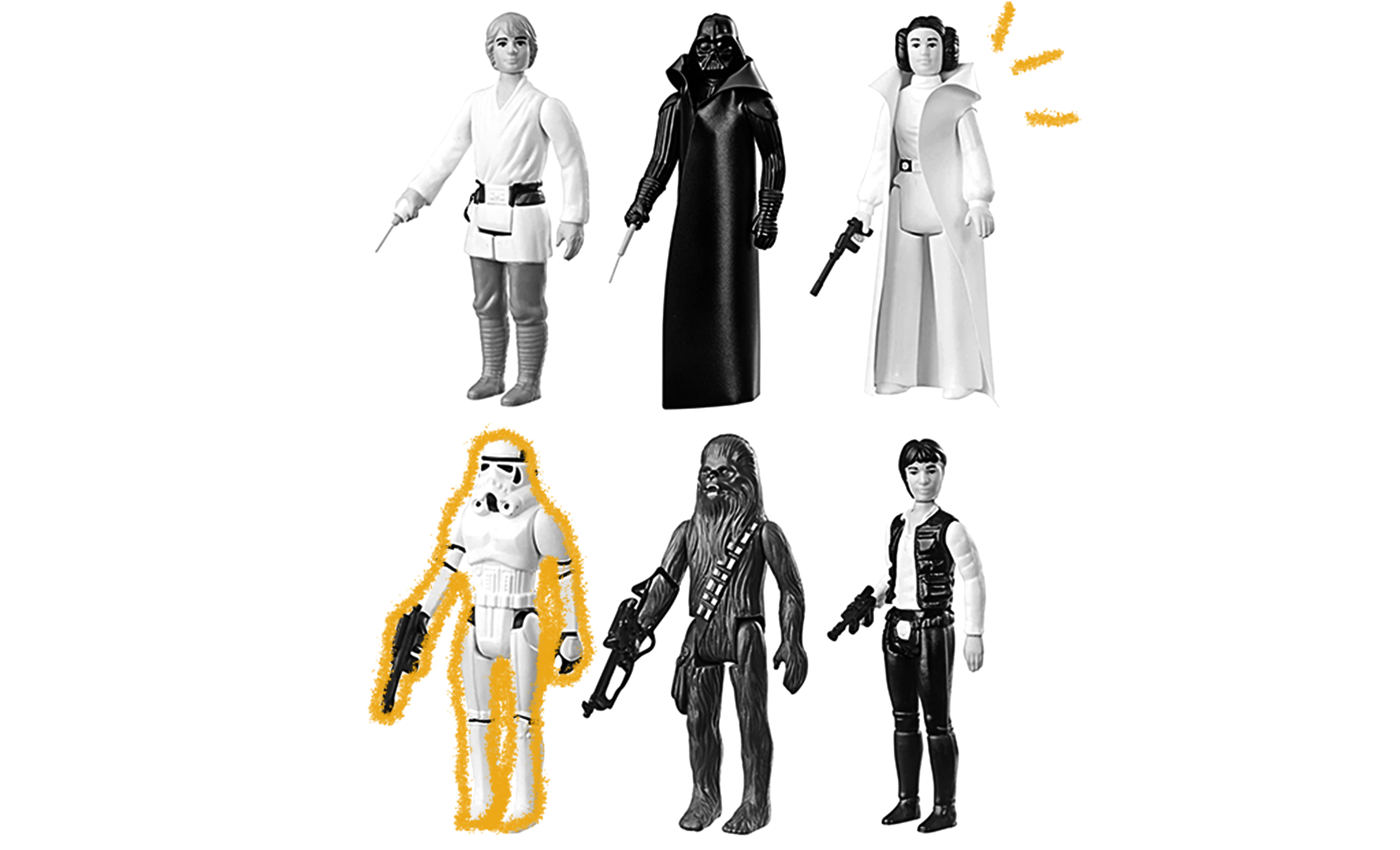 The History of Star Wars Action Figures