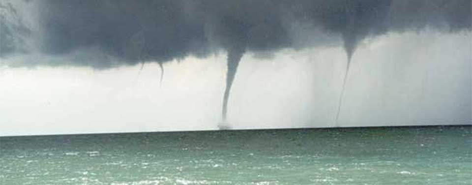 There Are 2 Types of Waterspouts.