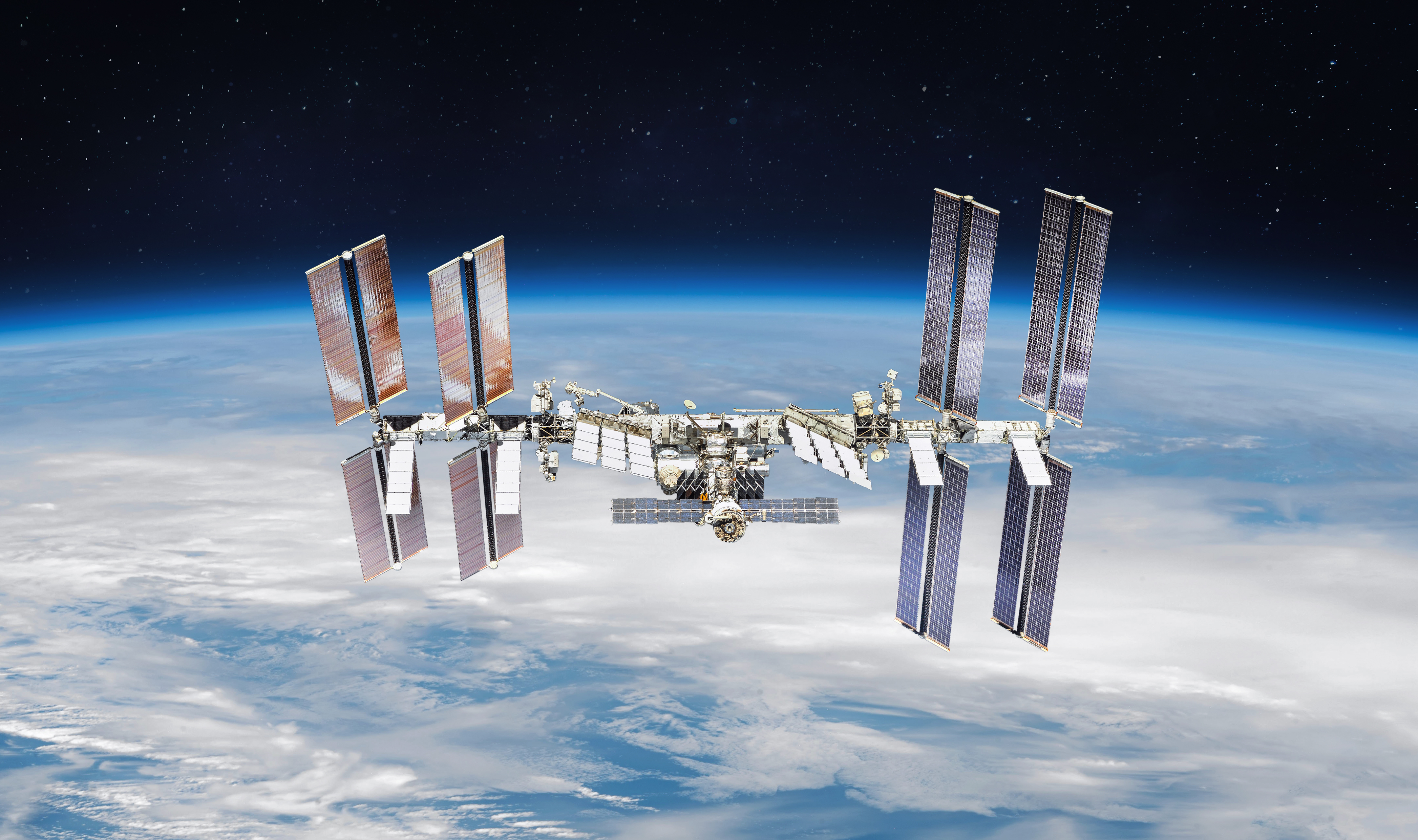 The ISS Can Accommodate 8 Spaceships at Once.