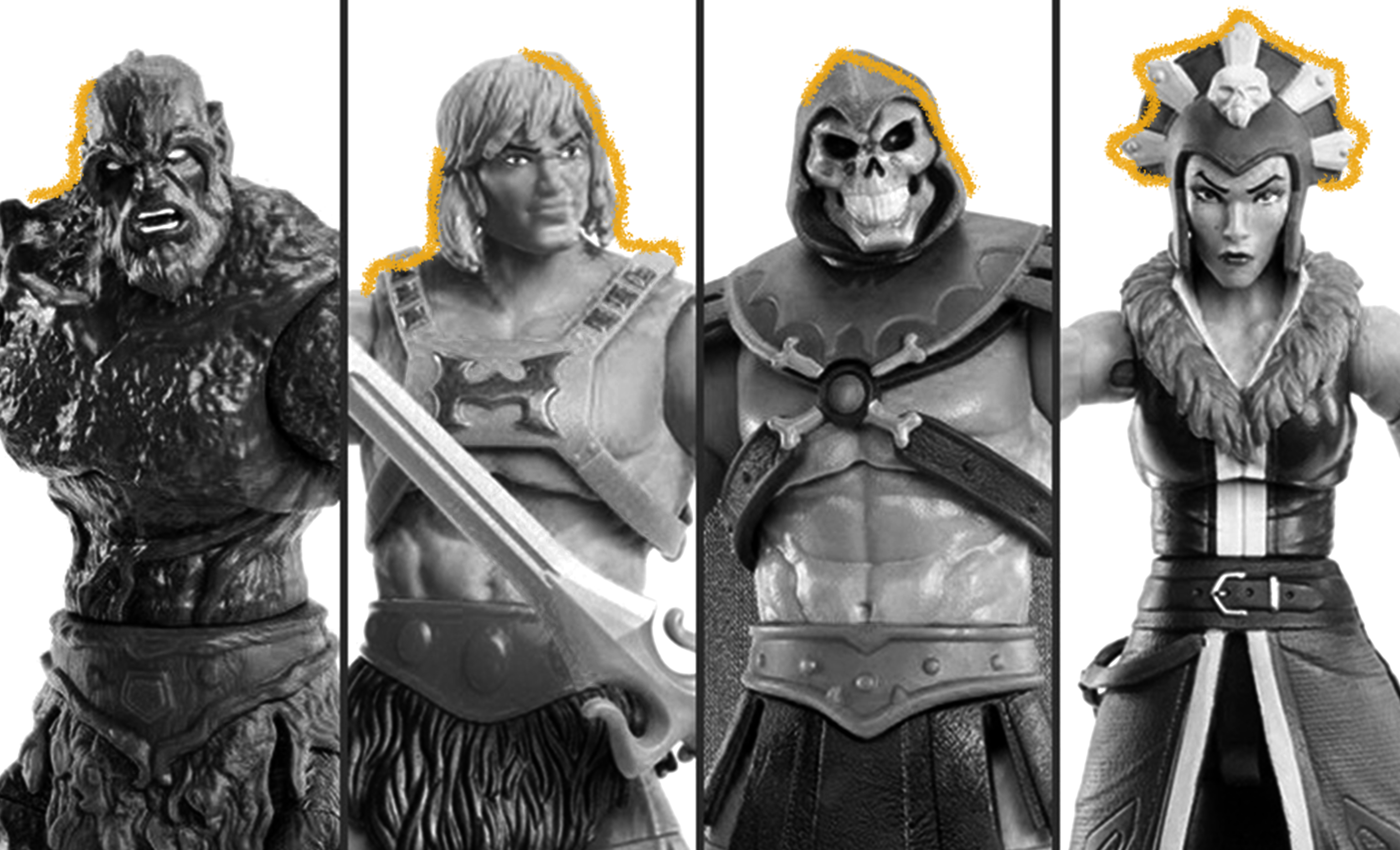 The History of Masters of the Universe Action Figures