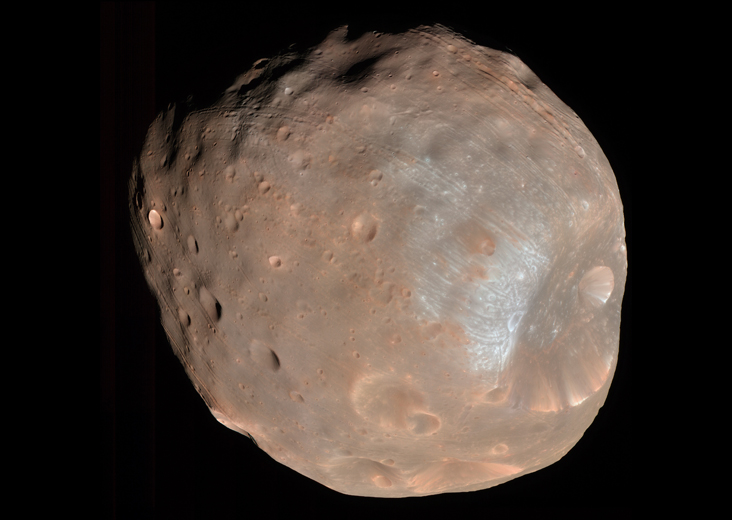 Phobos Orbits Closer to Its Planet than Any Other Moon.