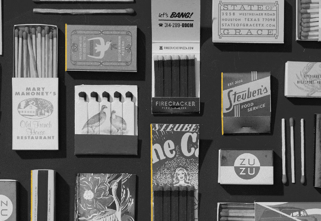 The History of Restaurant Matchbooks