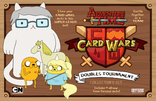 Capa de Adventure Time Card Wars: Doubles Tournament