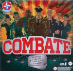 Jogo de tabuleiro com o conceito de soldados de guerra