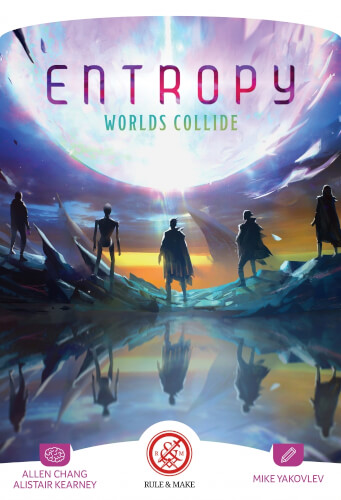Capa de Entropy: Worlds Collide