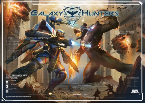 Capa de Galaxy Hunters - Caçadores da Galáxia 2ª Edição