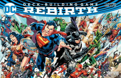 Capa de DC Deck-Building Game: Rebirth