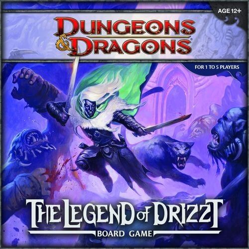 Capa de Dungeons & Dragons: The Legend of Drizzt Board Game