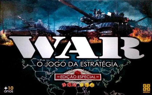 Jogo War Edição Especial - O Jogo Da Estratégia - Grow