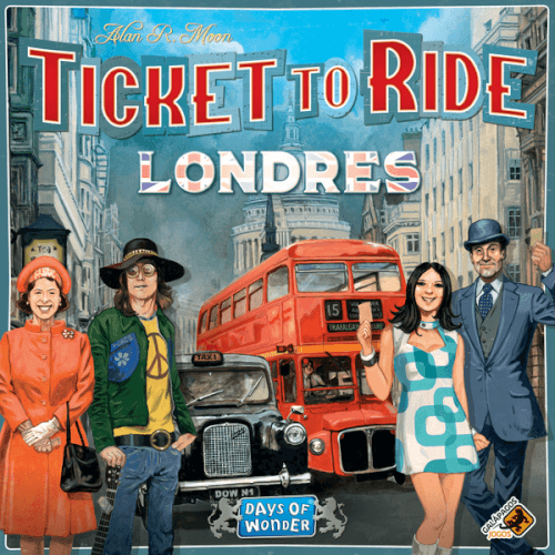 Capa de Ticket to Ride: Londres