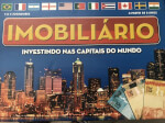 Banco Imobiliário Jogo Tabuleiro Investindo nas Capitais do Mundo