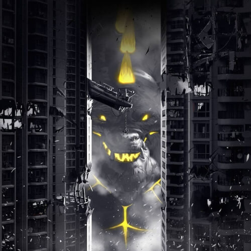 Capa de King of Tokyo: Dark Edition