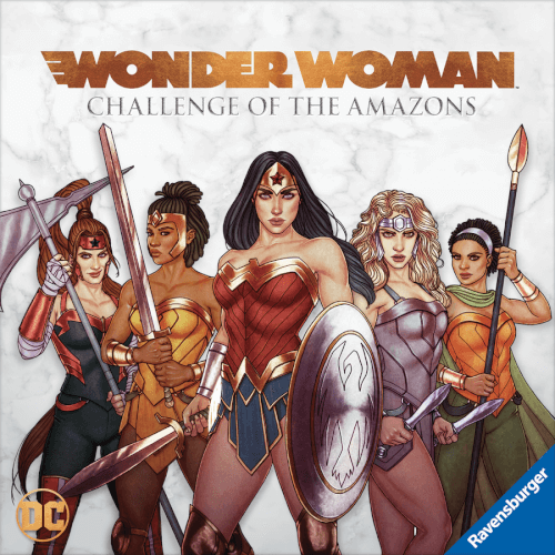 Capa de Wonder Woman: Challenge of the Amazons