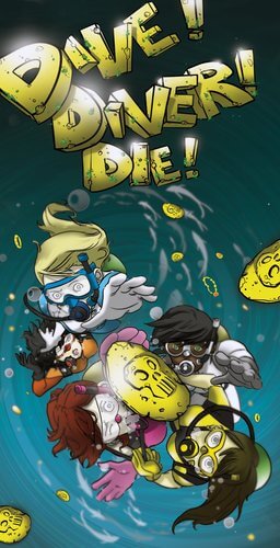 Capa de Dive! Diver! Die!
