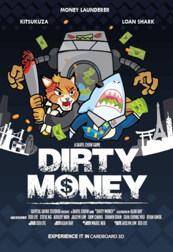 Capa de Dirty Money: The Money Laundering Game
