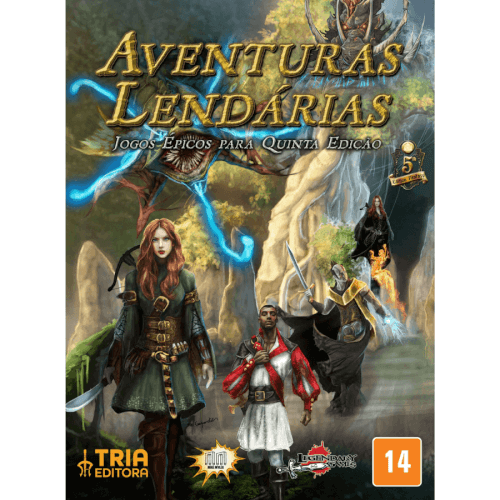 Aventuras Lendárias: Jogos Épicos para Quinta Edição