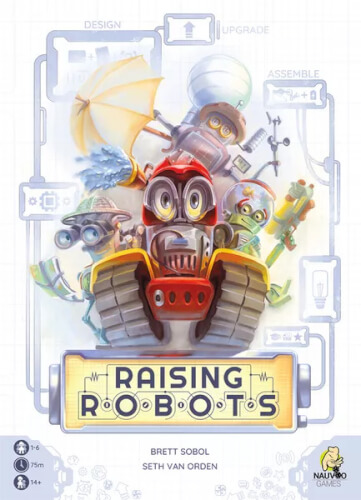 Capa de Raising Robots