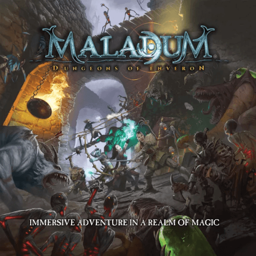 Capa de Maladum: Dungeons of Enveron