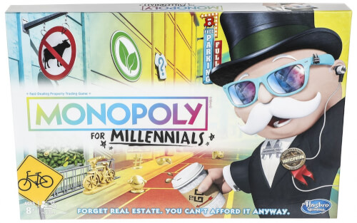 Capa de Monopoly for Millennials