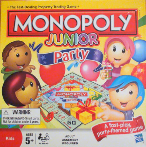 Capa de Monopoly Junior: Party