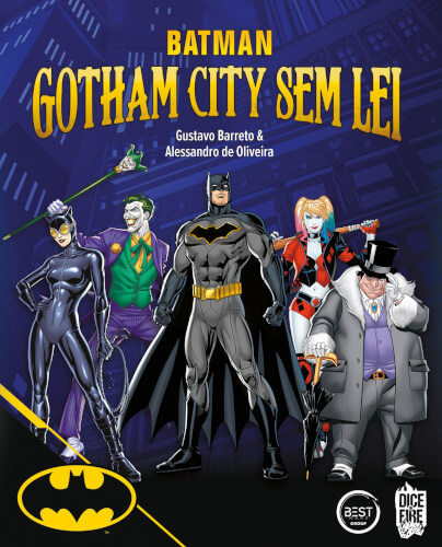 Batman Gotham City sem lei + Grátis: Moeda de Metal - Bravo Jogos