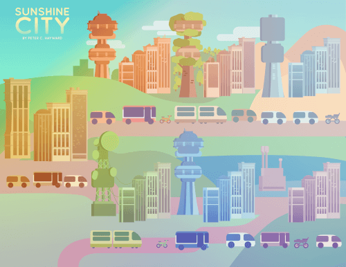 Capa de Sunshine City