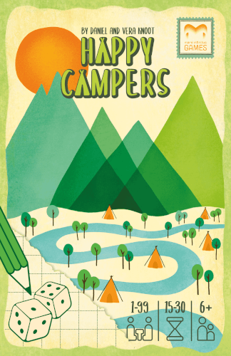 Capa de Happy Campers