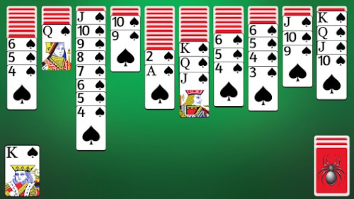 Capa de Spider Solitaire