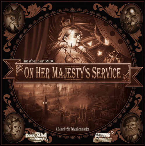 Capa de The World of Smog: On Her Majesty's Service