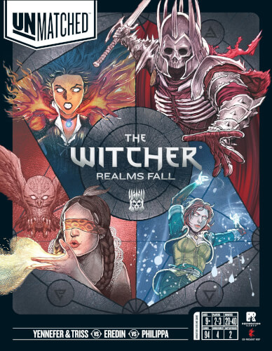 Capa de Unmatched: The Witcher - A Queda dos Reinos