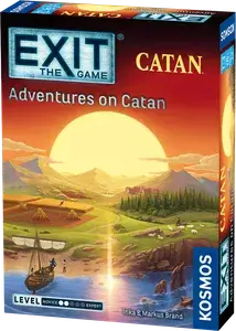 Capa de EXIT: Aventuras em Catan