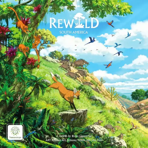Capa de Rewild: América do Sul