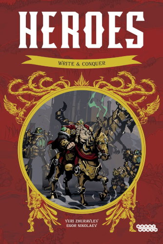 Capa de Heróis: Escrever e Conquistar