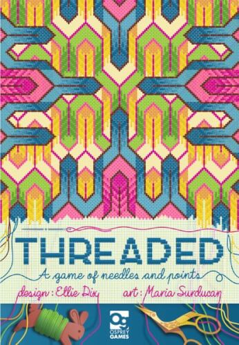 Capa de Threaded: A Game of Needles and Points