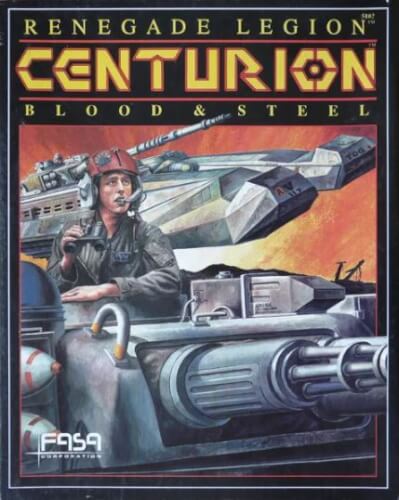 Capa de Renegade Legion: Centurion – Blood & Steel