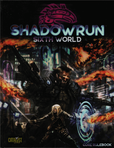 Livro Basico Shadowrun Sexto Mundo - New Order - novo