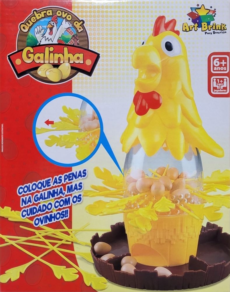 Jogo Quebra Ovo da Galinha