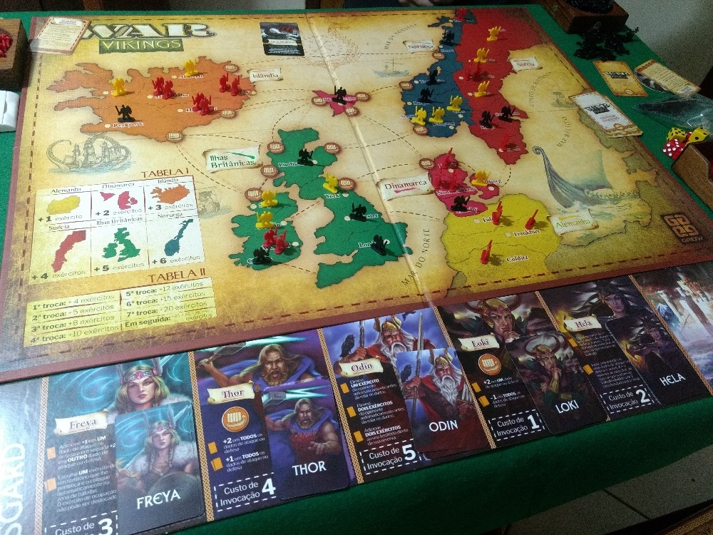 War Vikings Board Game