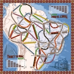 Ticket para Ride Nederland Board Game expansion Jogo de tabuleiro para  adultos e familiar do jogo de trem Idade 8 + Para 2 a 5 jogadores Tempo  médio de jogo 30-60 minutos