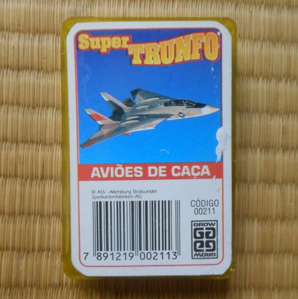 Brinquedos Raros - Jogo Super Trunfo Aviões de Caça Década de 1990