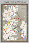 Ticket para Ride Nederland Board Game expansion Jogo de tabuleiro para  adultos e familiar do jogo de trem Idade 8 + Para 2 a 5 jogadores Tempo  médio de jogo 30-60 minutos