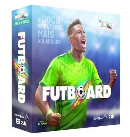 Jogo de tabuleiro de futebol