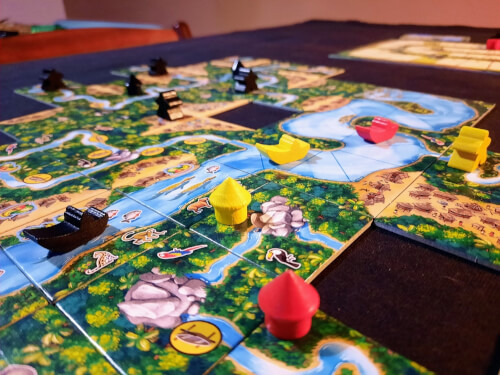 E aí, tem jogo? - A sua página sobre jogos de tabuleiro moderno.:  Carcassonne : Caçadores e Coletores