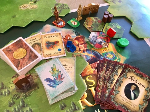 Unboxing Board Game Brazil Imperial - Lançamento Meeple Br 