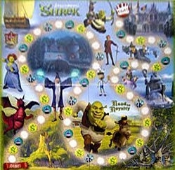 Shrek Road to Royalty Board Game, Board Game