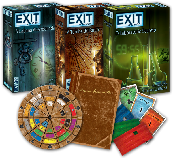 Jogo de Cartas Exit: A Floresta Encantada - Devir - Shark Power