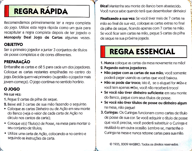 Como Jogar Direito Banco Imobiliário, PDF, Falência